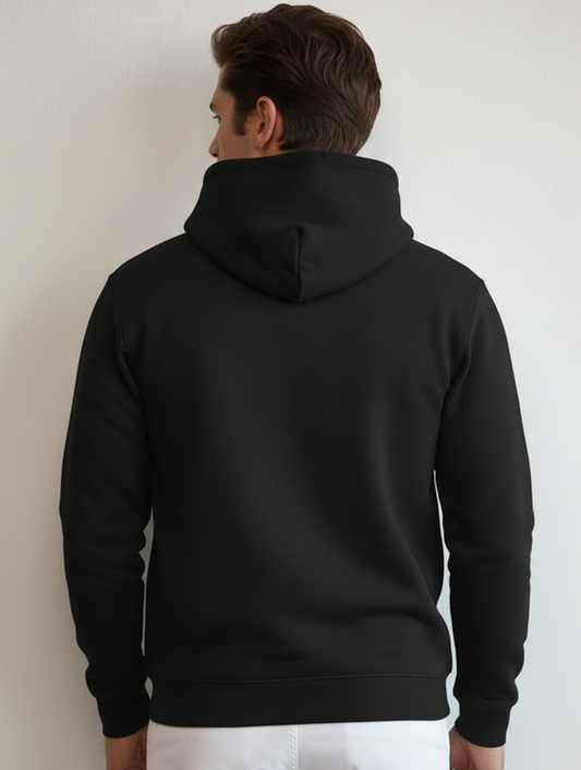 Chaudhar's Black  Oversized Hoodie