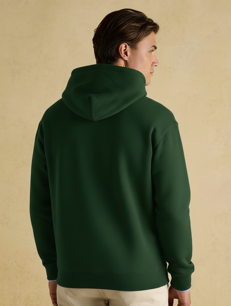 Chaudhar's Dark Green  Oversized Hoodie