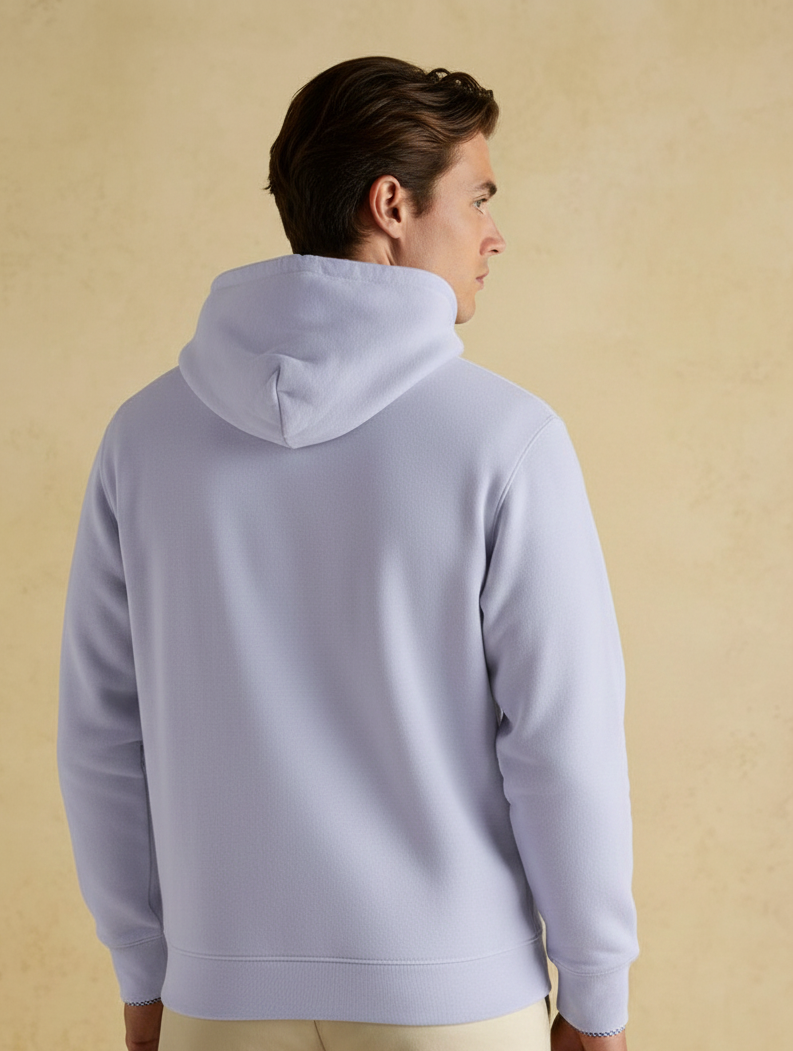 Chaudhar's Light Purple Oversized Hoodie